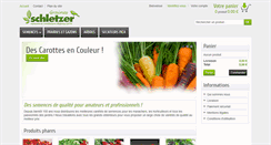 Desktop Screenshot of graines-schletzer.com